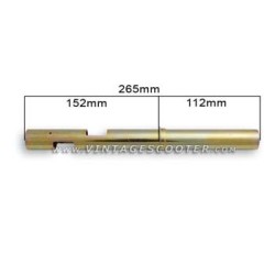 Tube de commande de gaz Vespa 50 phare rond,